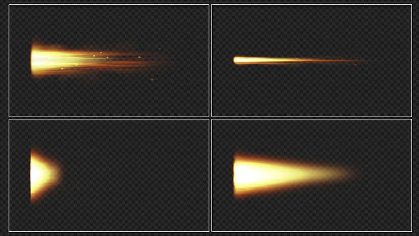 8款火焰拖尾视频附模板【带通道】火箭拖尾喷射火箭尾焰火焰拖尾