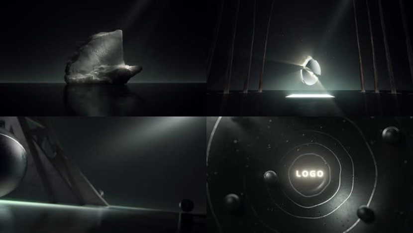 40秒的概念宣传片概念片头LOGO演绎ae模板