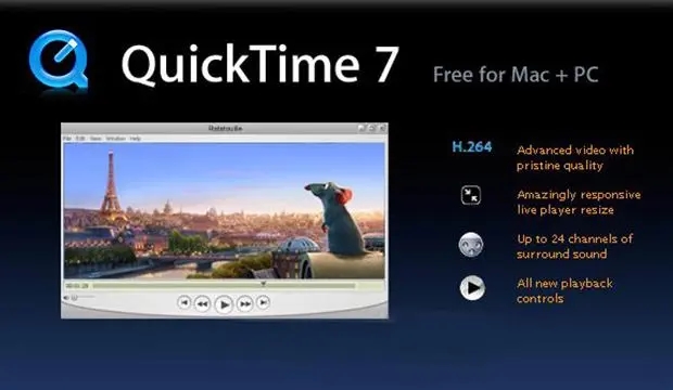 QuickTime下载 MOV解码器 mov播放器 QuickTime播放器安装步骤